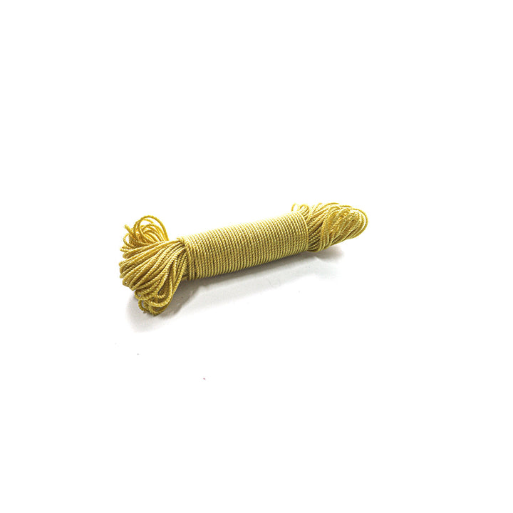 Yellow 3MM 50M Recycled PET Rope