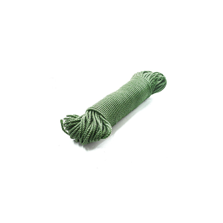 Green 4MM 50M Recycled Polyster Rope 